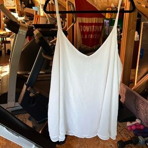 Flowy and flattering white top